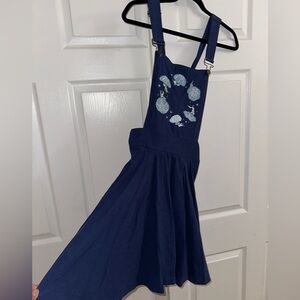 Navy Blue Jellyfish 🪼 Pinafore